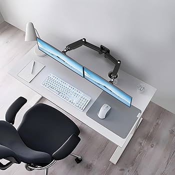 METIYA 省スペースモニターアーム 2画面 ホワイト デュアル Amazon.co.jp: METIYA デュアルモニターアーム 壁掛け 液晶